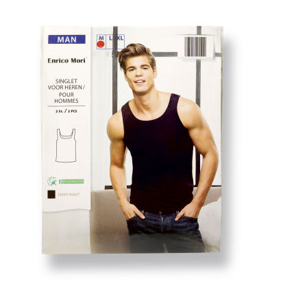 Singlets pour hommes, 2 pcs