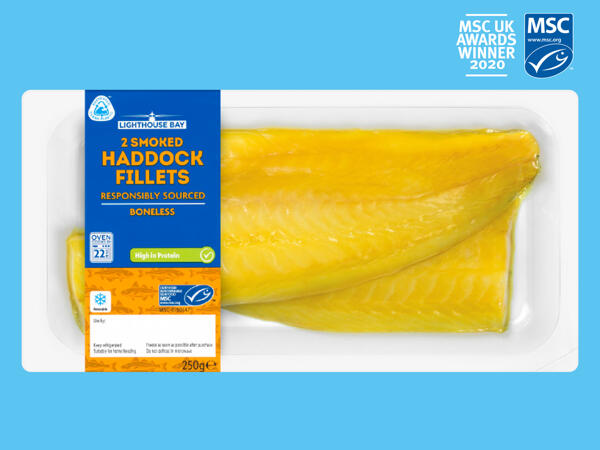 Lighthouse Bay 2 Smoked Haddock Fillets