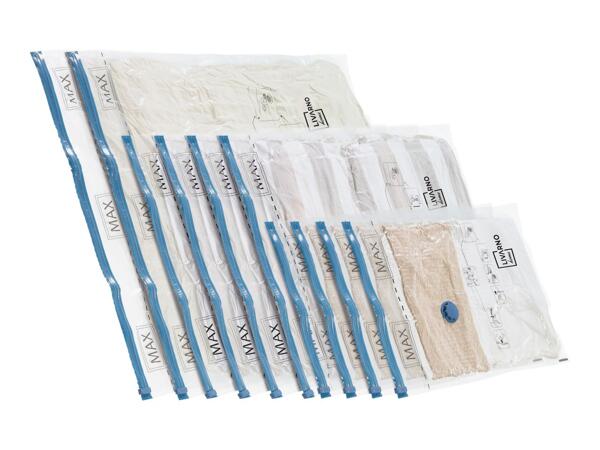 Livarno Home Vacuum Storage Travel Bag Set - 10 Pack