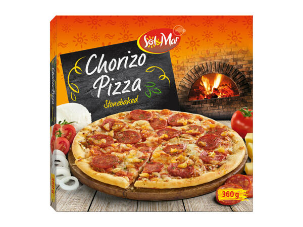 Sol & Mar Stonebaked Pizza Chorizo