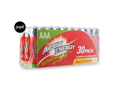 Super Heavy Duty Batteries 30pk