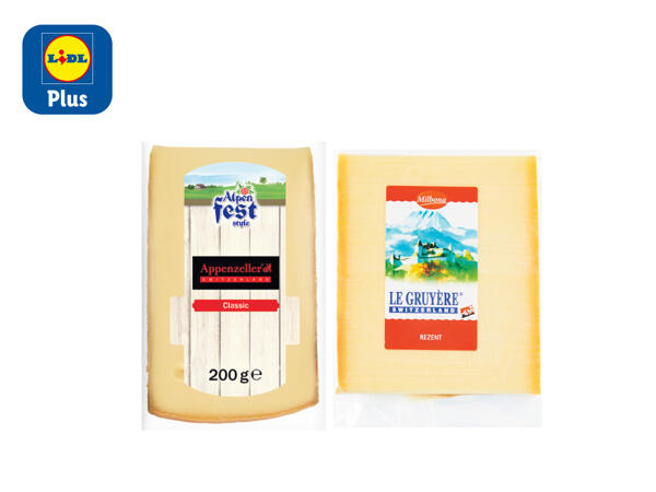 Appenzeller/ Gruyère