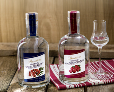 Distillato di lamponi selvatici/sorba