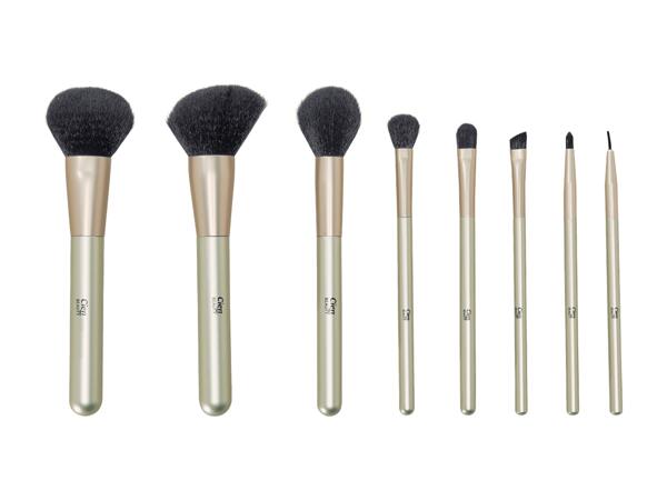 Set de pinceaux de maquillage, 9 pièces