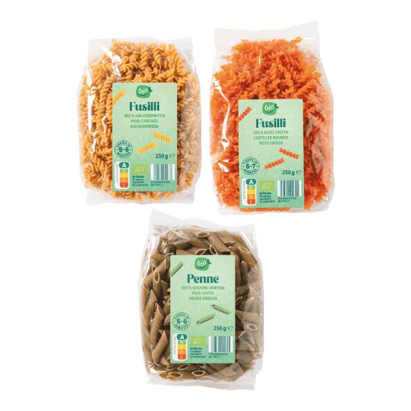 BIO(R) 				Glutenfreie Bio-Hülsenfrüchtenudeln