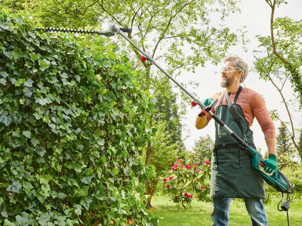 Electric Long-Reach Hedge Trimmer