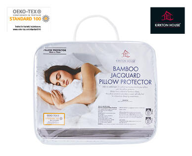 Bamboo Jacquard Pillow Protector
