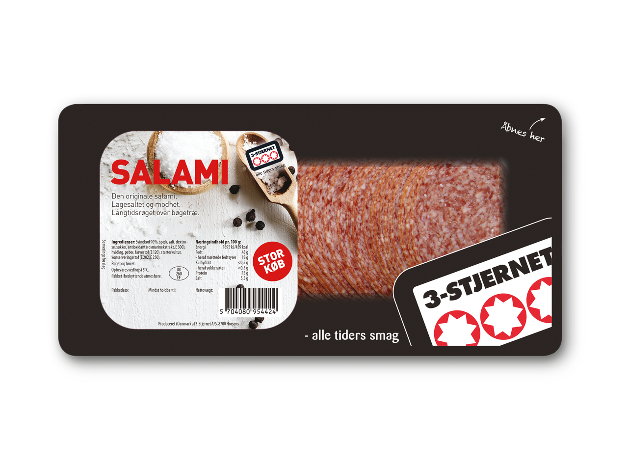 3-STJERNET Salami