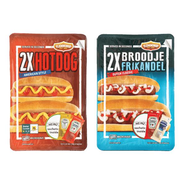 Hotdog oder Frikadellenbrötchen