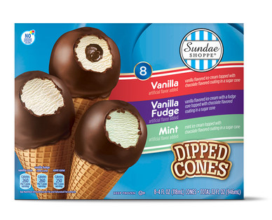 Sundae Shoppe Dipped Sundae Cones
