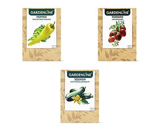 Gardenline 
 Vegetable or Herb Seed Packets