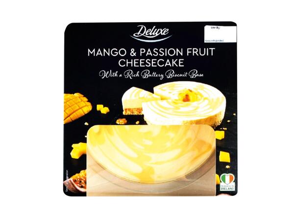 Mango & Passion Fruit Cheesecake