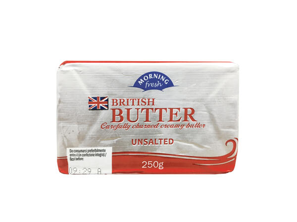 British unsalted Butter