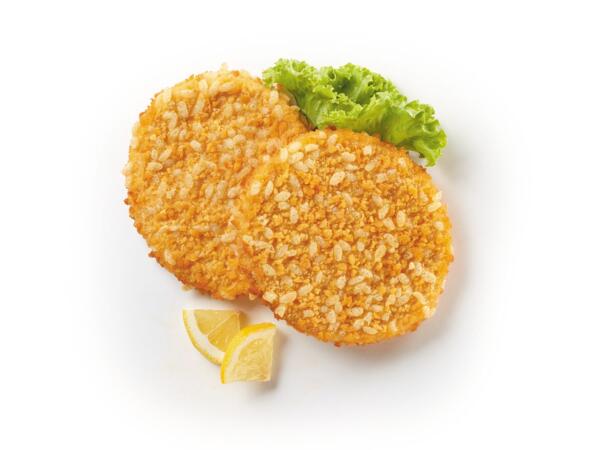 Crispy chicken burger