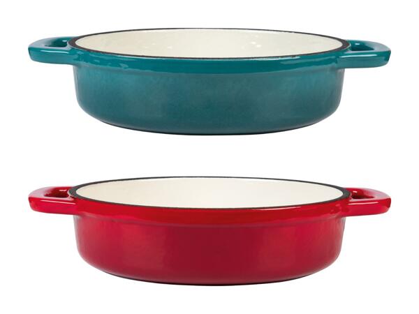 Plat à gratin en fonte