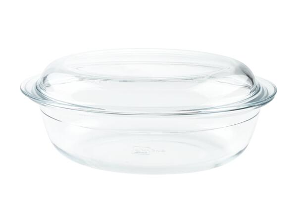LIVARNO HOME(R) Stegegryde med låg af glas