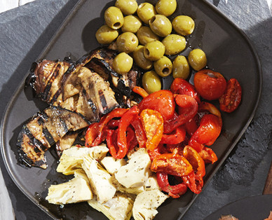 DELI ORIGINALS CHARGRILLED & MARINATED ANTIPASTO PLATTER 1.2 KG