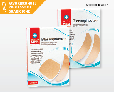 Cerotti per vesciche ACTIVE MED