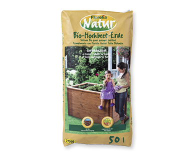 FLORELIA(R) NATUR Bio-Hochbeeterde