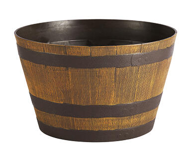 Whiskey Barrel Planter