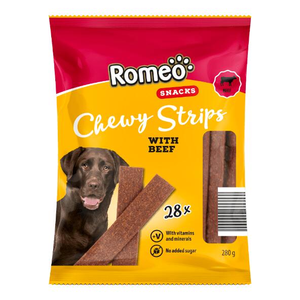 ROMEO(R) 				Kauwrepen voor honden, 28 st.