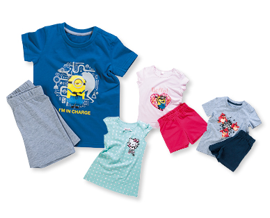 Linge de nuit pour enfants ICH EINFACH UNVERBESSERLICH™/HELLO KITTY/ANGRY BIRDS