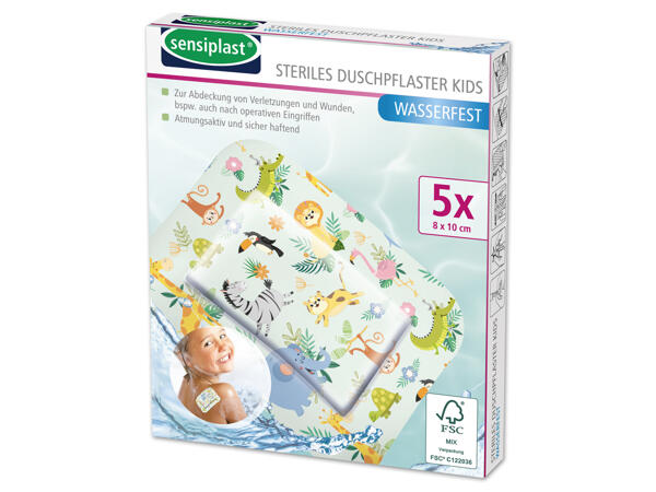 Sensiplast(R) Steriler Wundverband/Duschpflaster, 5 Stück