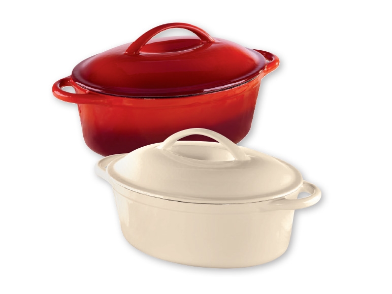 ERNESTO Cast Iron Roasting Dish 4L