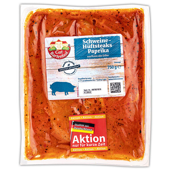 Schweine-Hüftsteaks