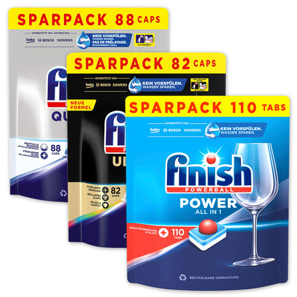 Sparpack Geschirrreiniger All in 1