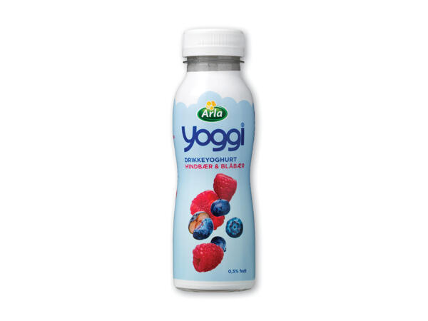 Yoggi med myslitop eller drikke­yoghurt