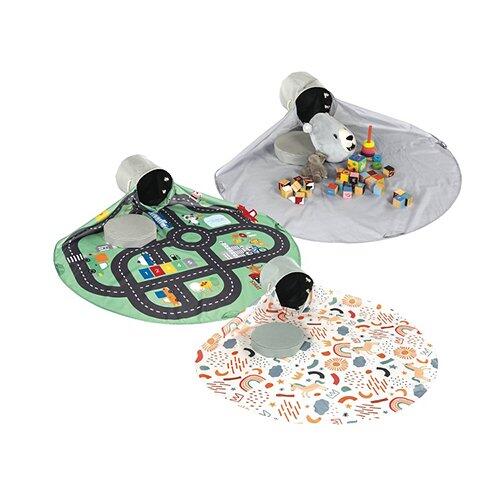 EASYHOME Funktional 2in1 Spielzeugaufbewarungstasche