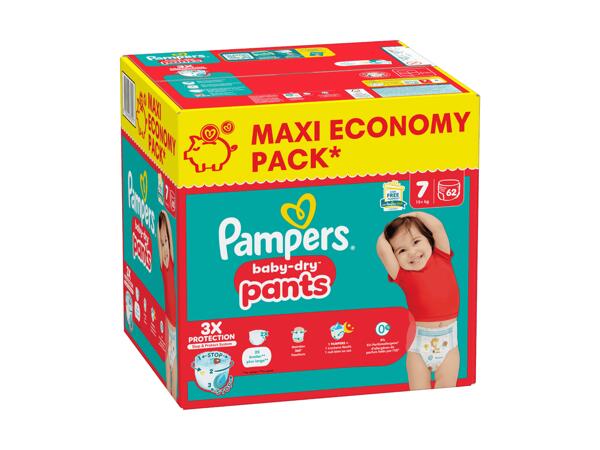 Pants Pampers baby-dry pack maxi taille 7