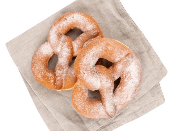 Süße Brezel