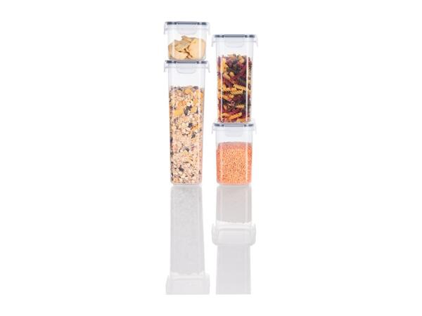 Livarno Home Food Storage Containers - 8 Piece Set