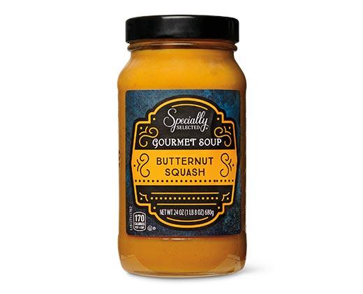Specially Selected 
 Roasted Red Pepper or Butternut Squash Jarred Soup