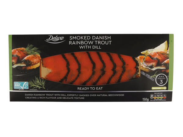 Smoked Trout Slices