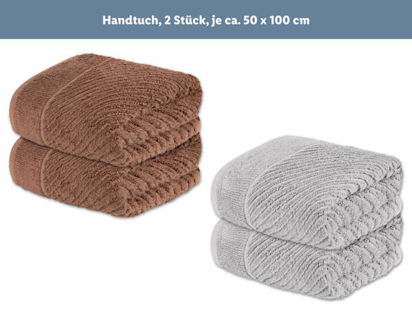 Frottier Hand-/Duschtuch