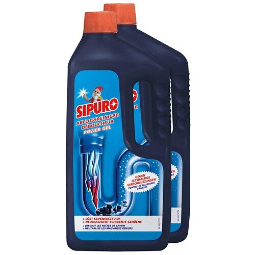 SIPURO Duo de nettoyants pour canalisations