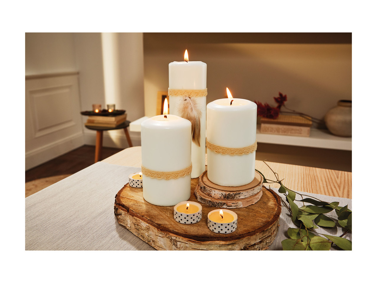Melinera Pillar Candles1