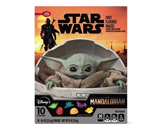 Betty Crocker 
 Jurassic World or Star Wars Fruit Snacks