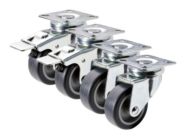 Parkside Swivel Castors - 4 Pack