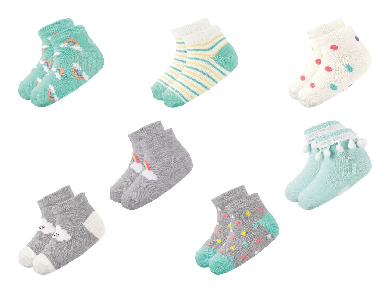 Calzini sneaker, 7 paia1