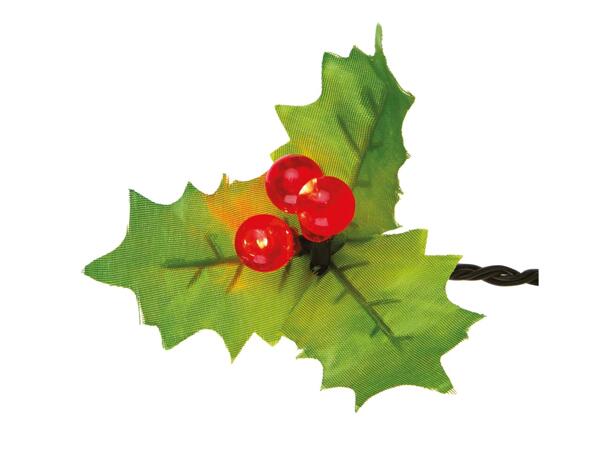 Holly Garland with Red Berries
