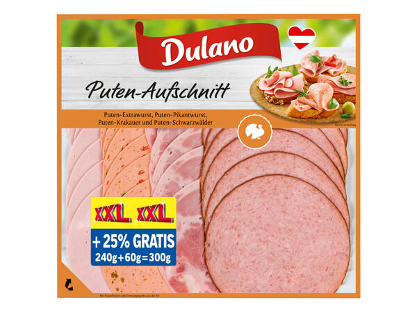 Puten-Aufschnitt