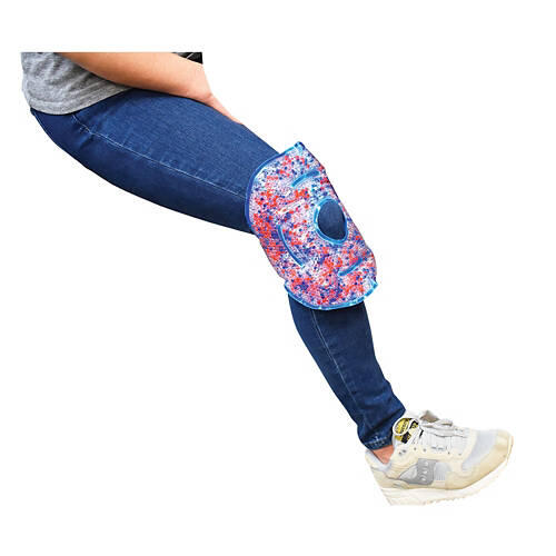 Hot OR Cold Gel Bead Knee Wrap