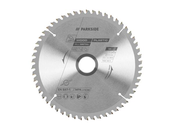 Circular saw blade ø 210mm