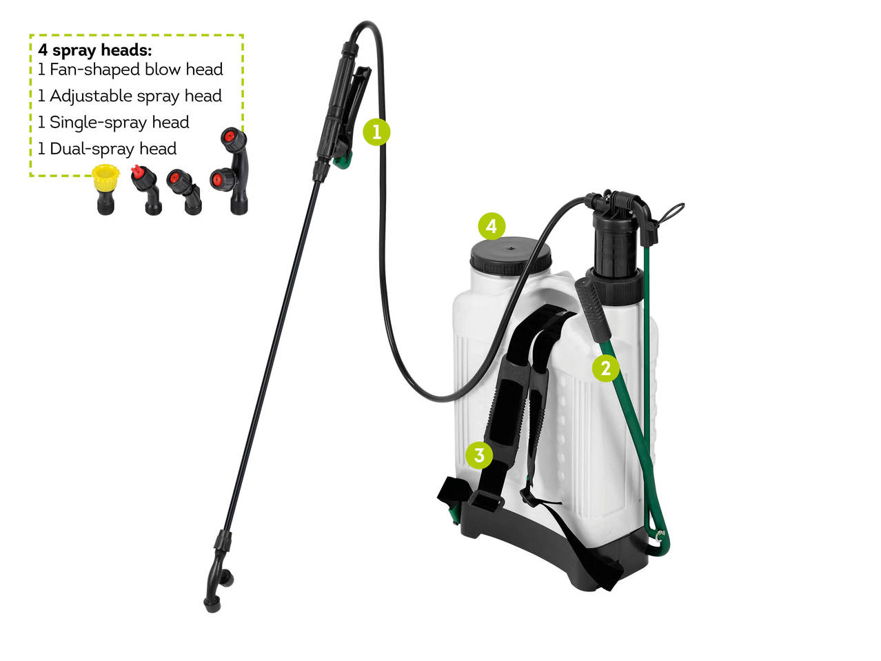 STAR TOOL 12L Backpack Sprayer
