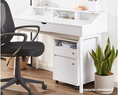 Lift Top Desk – White
