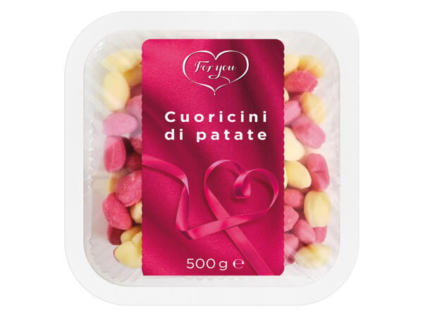 Two-Coloured Potato Hearts